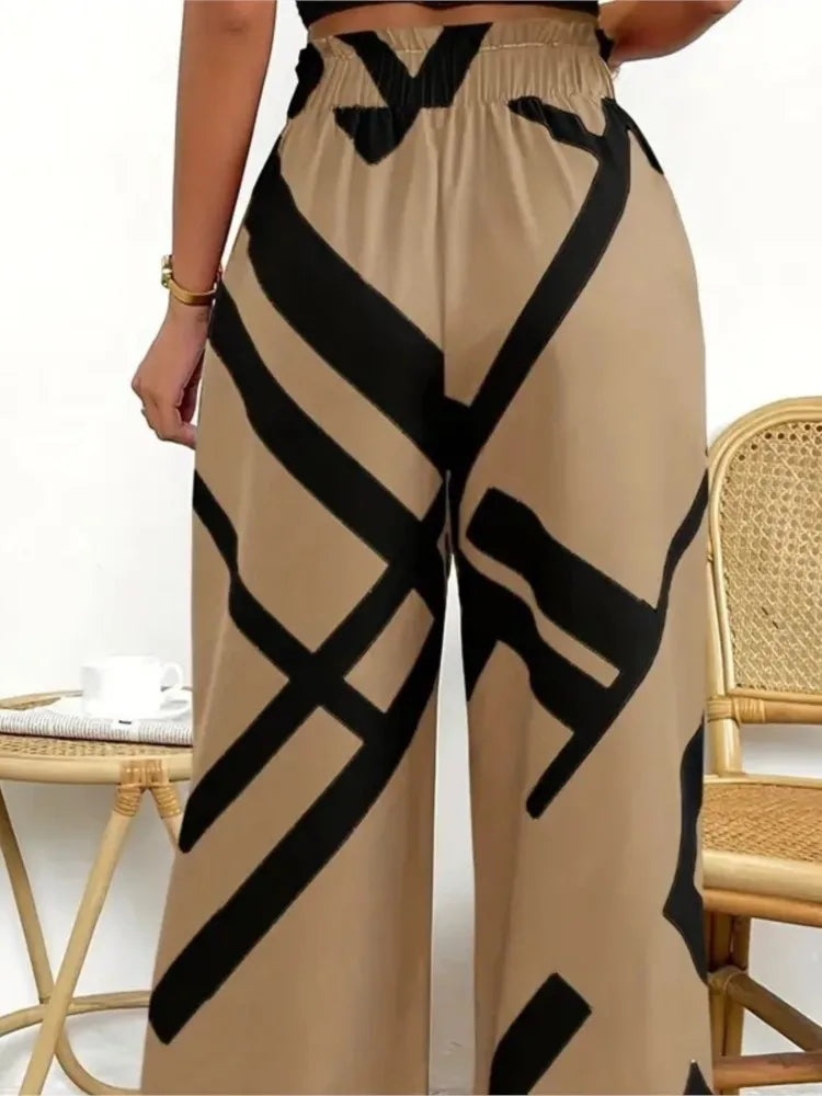 Fashion Women's Elegant Casual Daily Wide Leg Pants.  S-3x