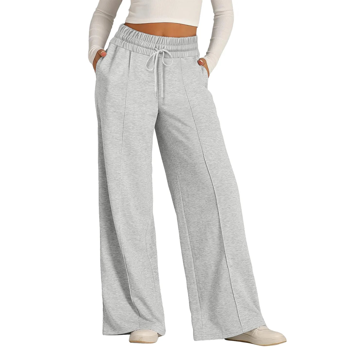 Summer Casual Loose Wide Leg Pant.  Sz: S-2X