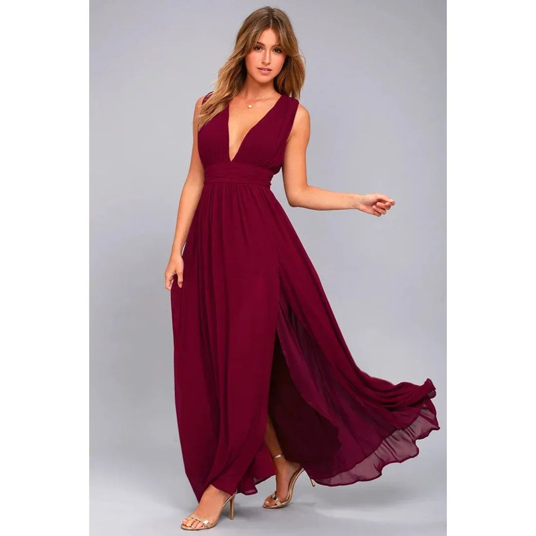 Sexy backless maxi summer party dress long body-con evening dresses.  S-3X