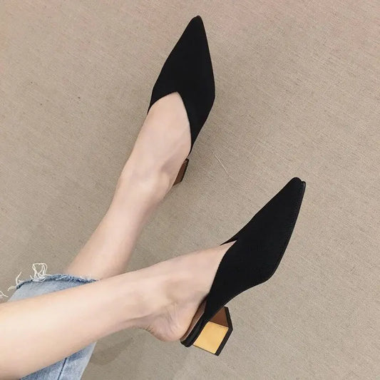 Pointed Toe Shoes for Women 2025 Summer Sandals New Fashion