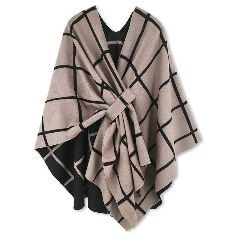 New Poncho Luxury Winter Warm And Fashionable Comfortable luxury designer Poncho/Shawl .