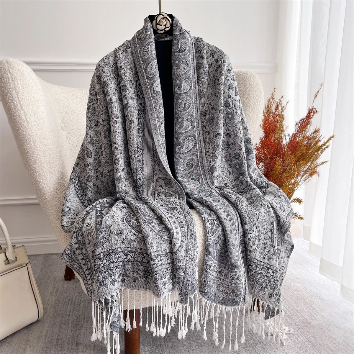 Luxury Winter Scarf/ Pashmina  Shawls Wraps Very Soft.
