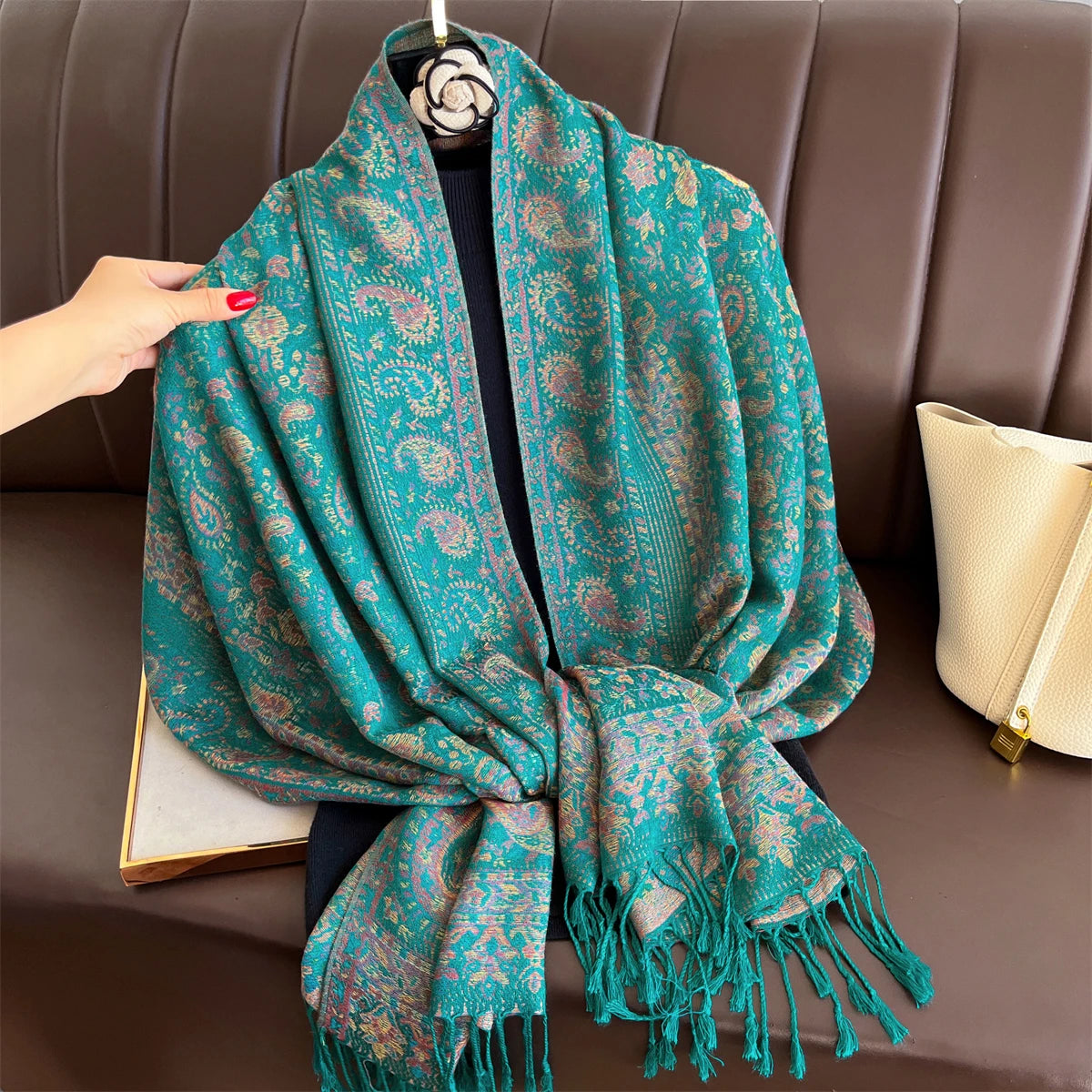 Luxury Winter Scarf/ Pashmina  Shawls Wraps Very Soft.