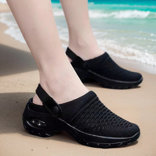 Womens's Orthopedic Clog Arch Support Walking Shoes Breathable Outdoor Shoe.