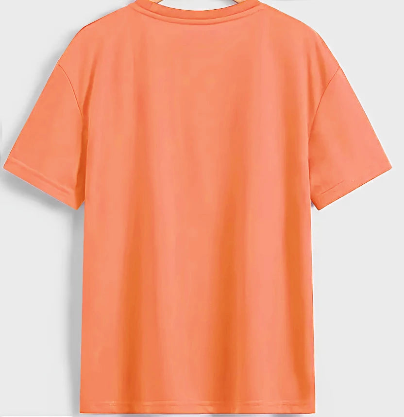 Women's Plus Size T-Shirt Original Design Fashion Ballet Shoes Pattern Printed Women's Casual Soft Round Neck Short Sleeved Tops