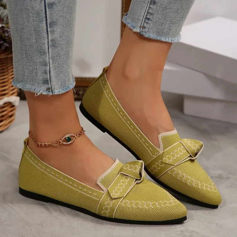 Casual Flats Hot Sale Sexy Pointed Light Weight Flat Low Shoe
