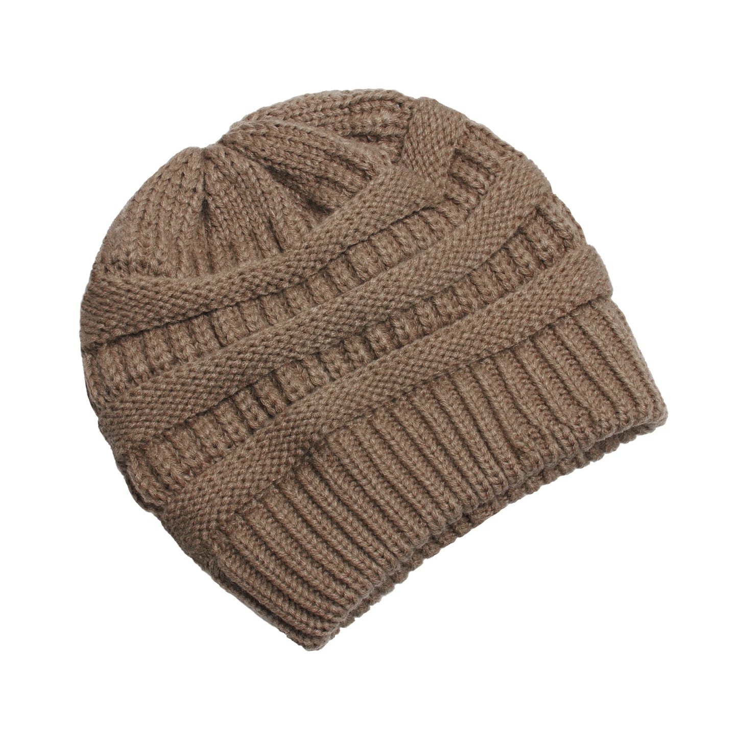 25 Color Solid Beanies Women Knitted Beanie Hat Fashion Autumn Winter Warm Hats Skullies Wool Cap for Women Wholesale
