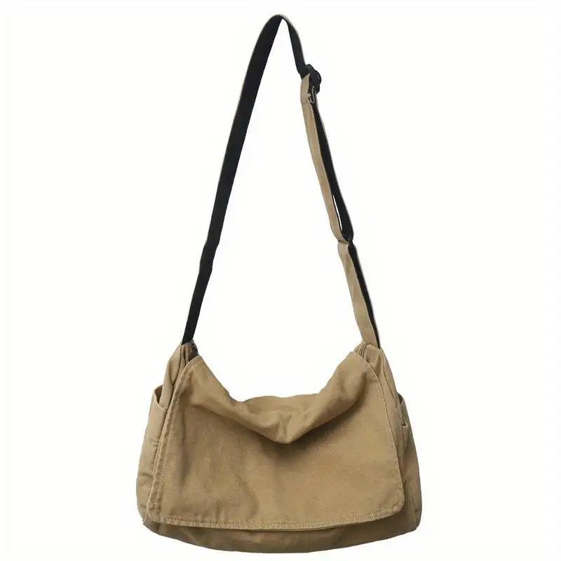 Women's Messenger Vintage Handbag Canvas Shoulder Casual Hand /Cross-body Bag