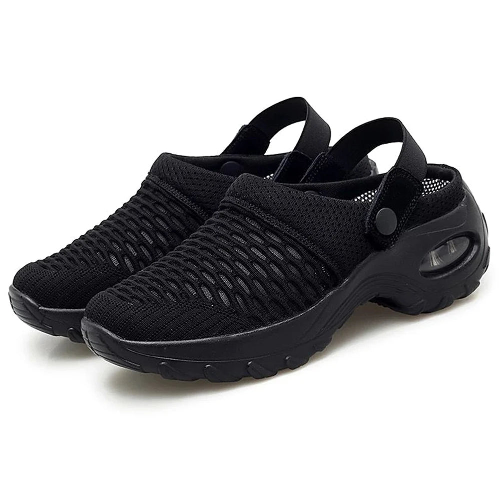 Womens's Orthopedic Clog Arch Support Walking Shoes Breathable Outdoor Shoe.