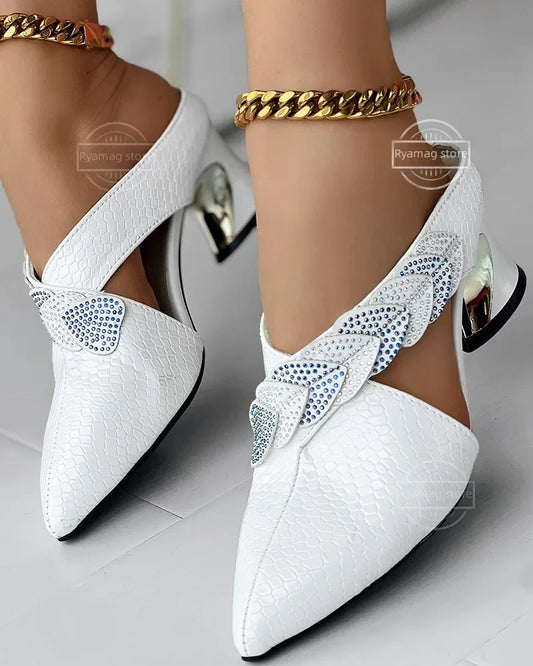 Shoes for Women Quality Women's Slip-On Outdoor Closed Toe Short Heel