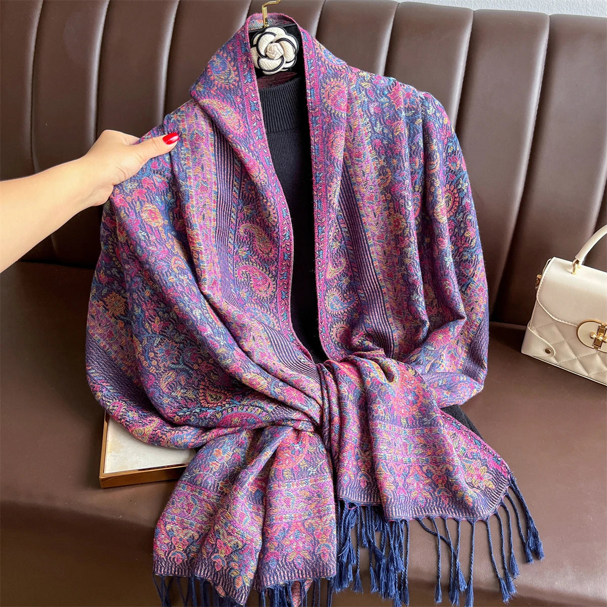 Luxury Winter Scarf/ Pashmina  Shawls Wraps Very Soft.