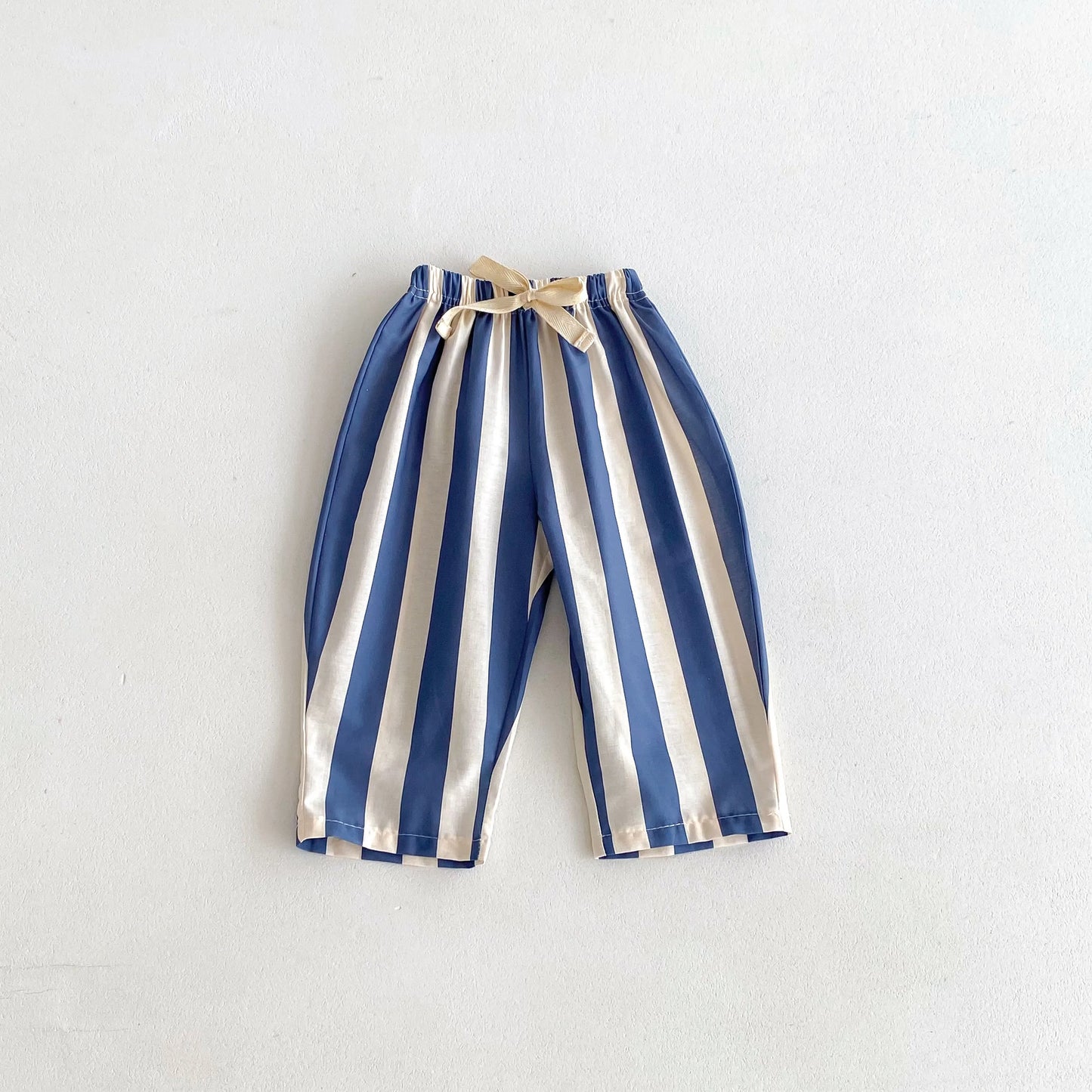 Fashion Striped Trousers For Children's Clothes Summer Thin Loose Casual Kids Harem Pants Toddler Costume Boys Girls Long Pant
