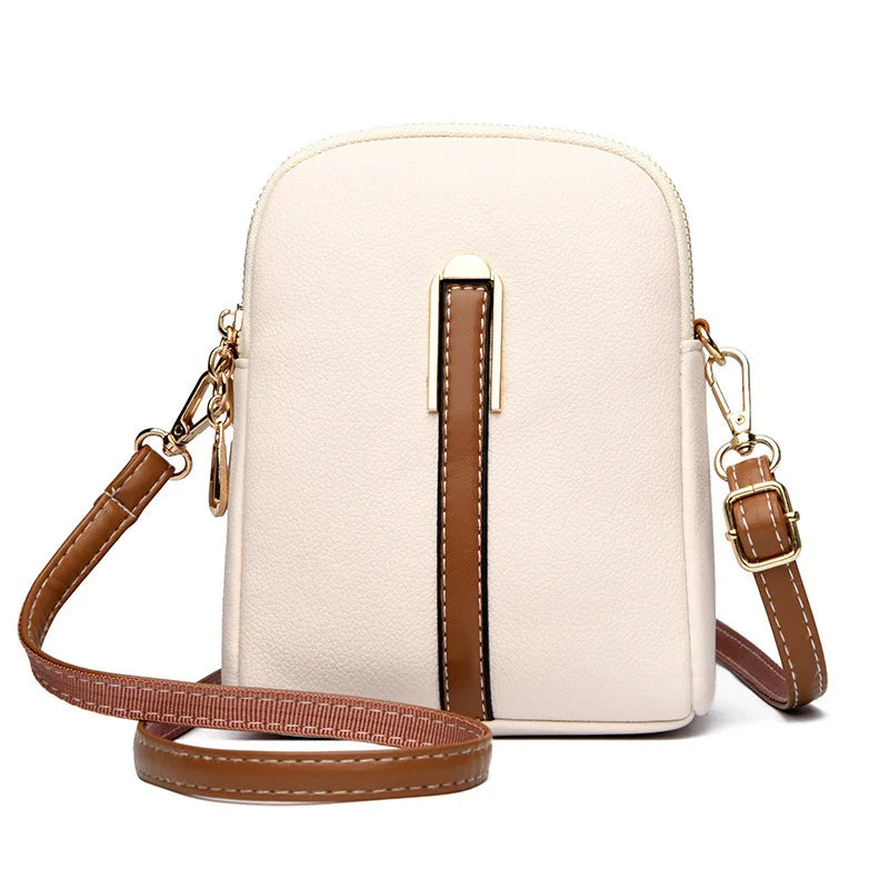 High Quality Genuine Leather Luxury Designer Cross-body Shoulder Cowhide Messenger bag