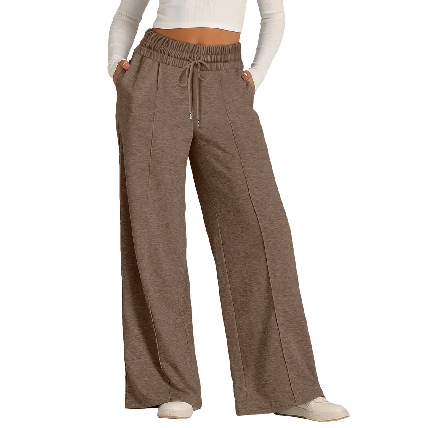 Summer Casual Loose Wide Leg Pant.  Sz: S-2X