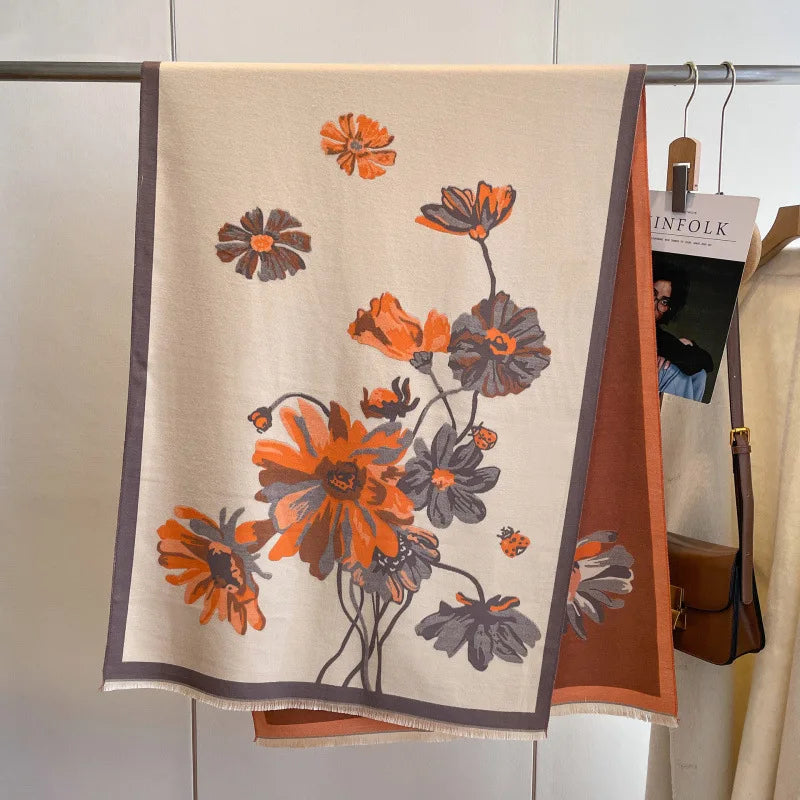 Luxury Brand Women Scarf Winter Warm Scarves/ Shawl Wraps.