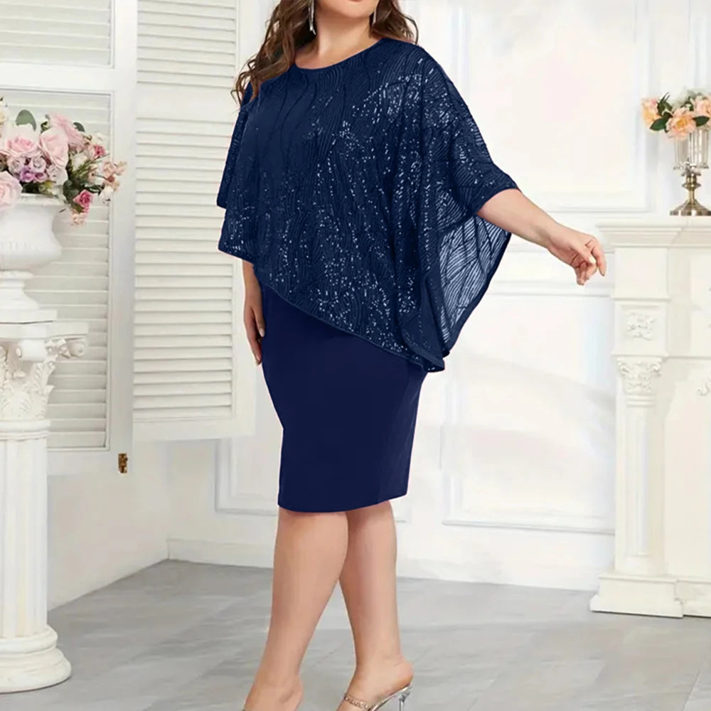 High Quality Plus Size Elegant Women Evening Dress Size.