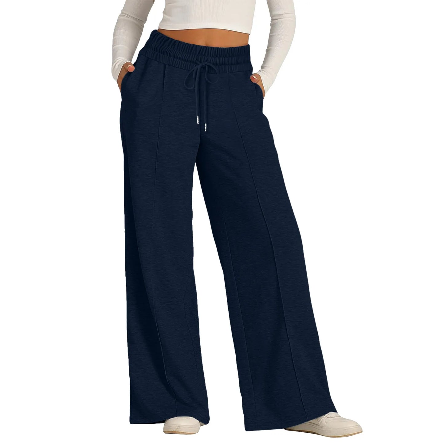 Summer Casual Loose Wide Leg Pant.  Sz: S-2X