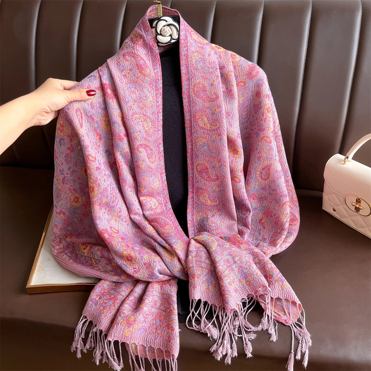 Luxury Winter Scarf/ Pashmina  Shawls Wraps Very Soft.