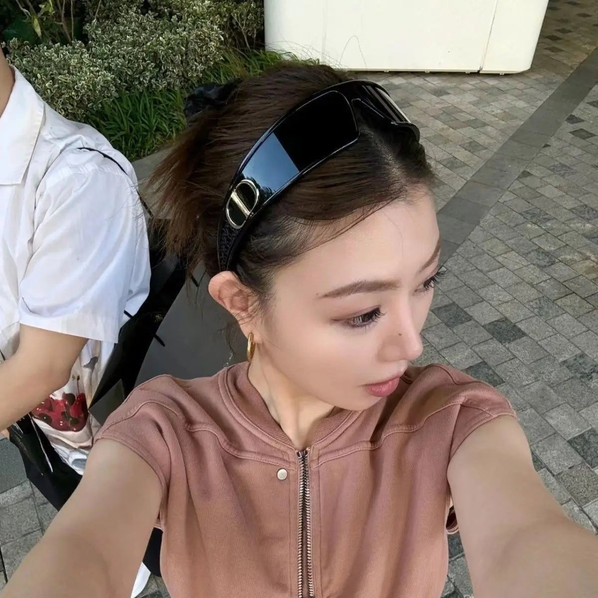 High Quality Oversized Big Frame Luxury Women Sunglasses