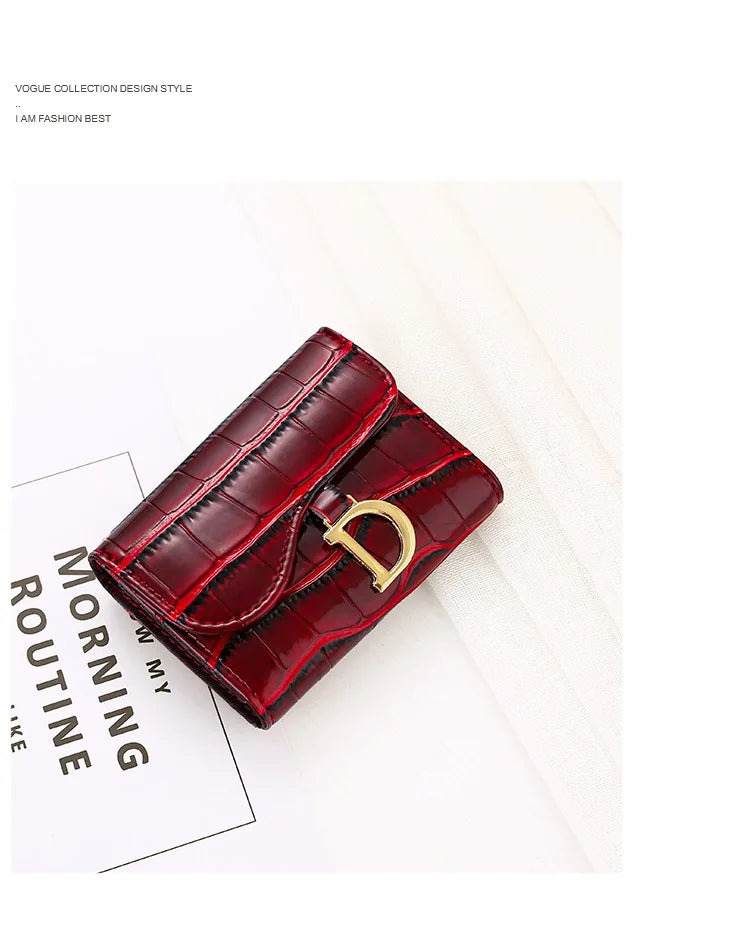 Women's Wallet Fashion Luxury Brand Leather Card Wallet