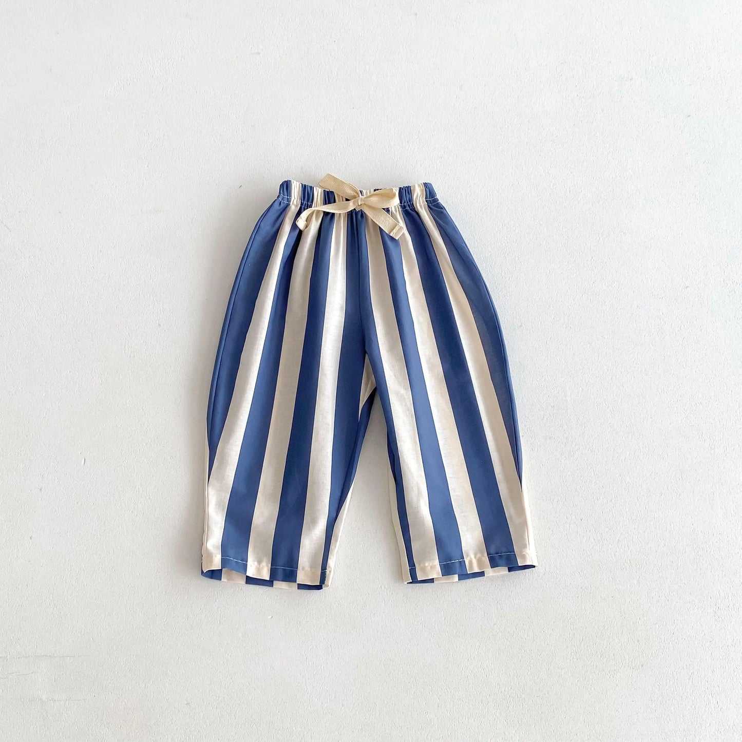 Fashion Striped Trousers For Children's Clothes Summer Thin Loose Casual Kids Harem Pants Toddler Costume Boys Girls Long Pant