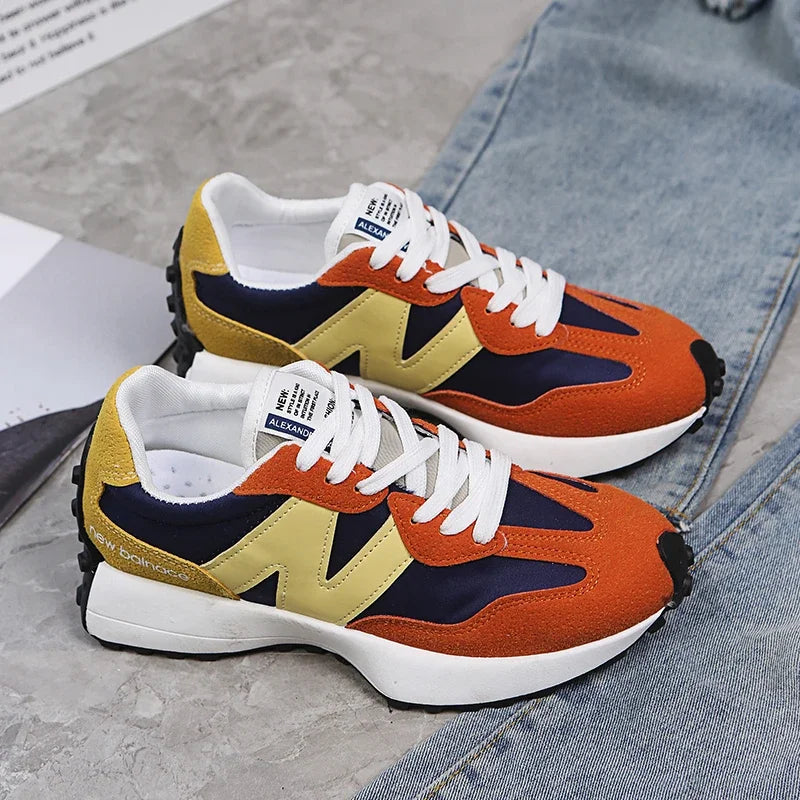Women Sneakers 2025 New Spring Brand Luxury Vulcanized Shoe Casual Footwear Zapatillas Mujer Light Flat Breathable Shoe.