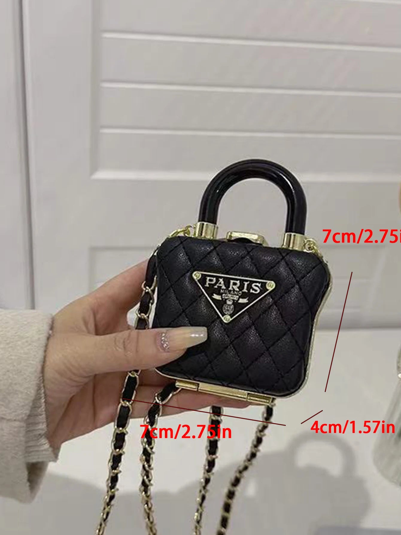 Mini lipstick Niche Cross body bag box, exquisite and versatile mini bag,