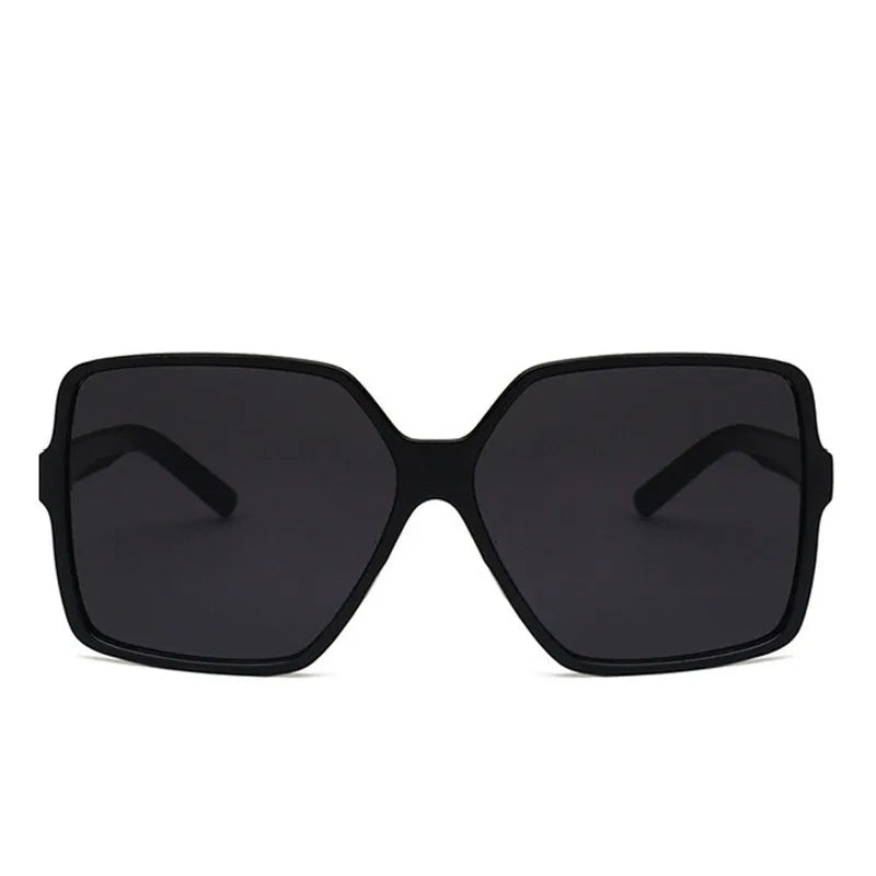 Fashion Oversized Sunglasses Women Big Frame Gradient Sun Glasses UV400