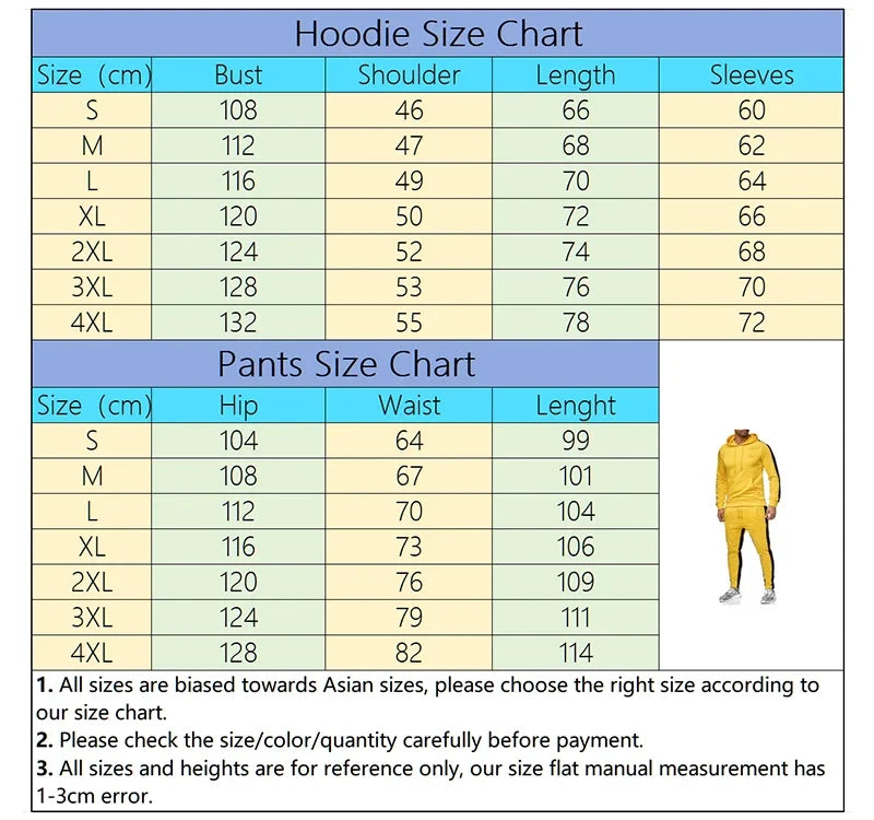 Jogging Fashion Popular Men's Two Piece Tracksuit Set Hoodie And Comfortable Casual Pant.  S-4X