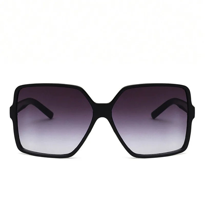 Fashion Oversized Sunglasses Women Big Frame Gradient Sun Glasses UV400