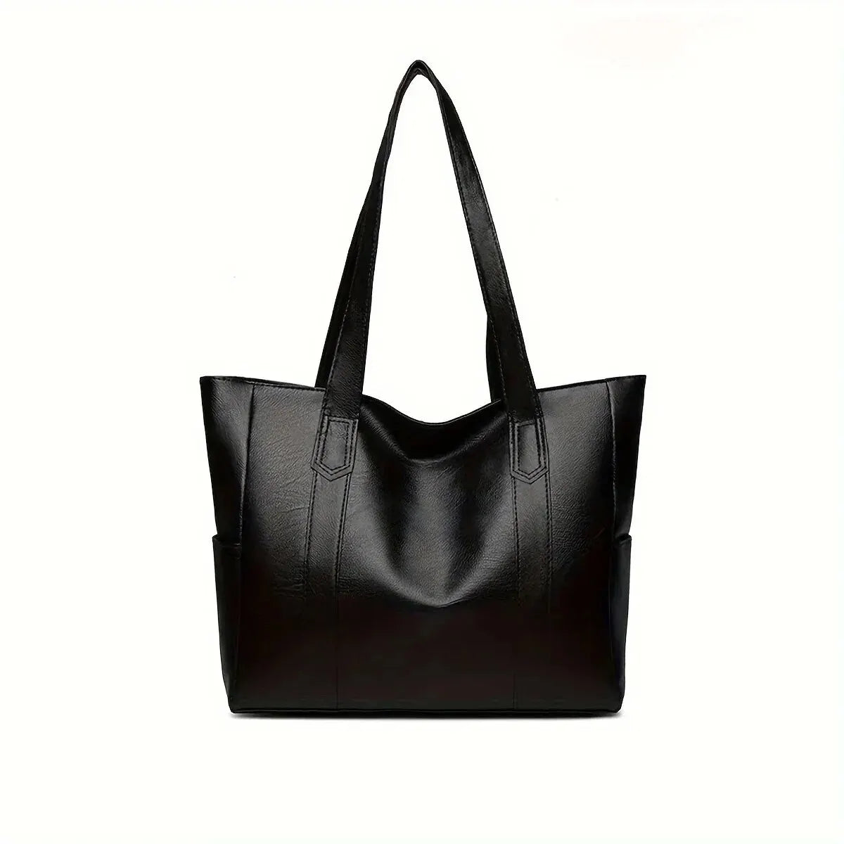 Ladies Vintage Large Capacity Tote Bag, Retro Vegan Shoulder Bag,