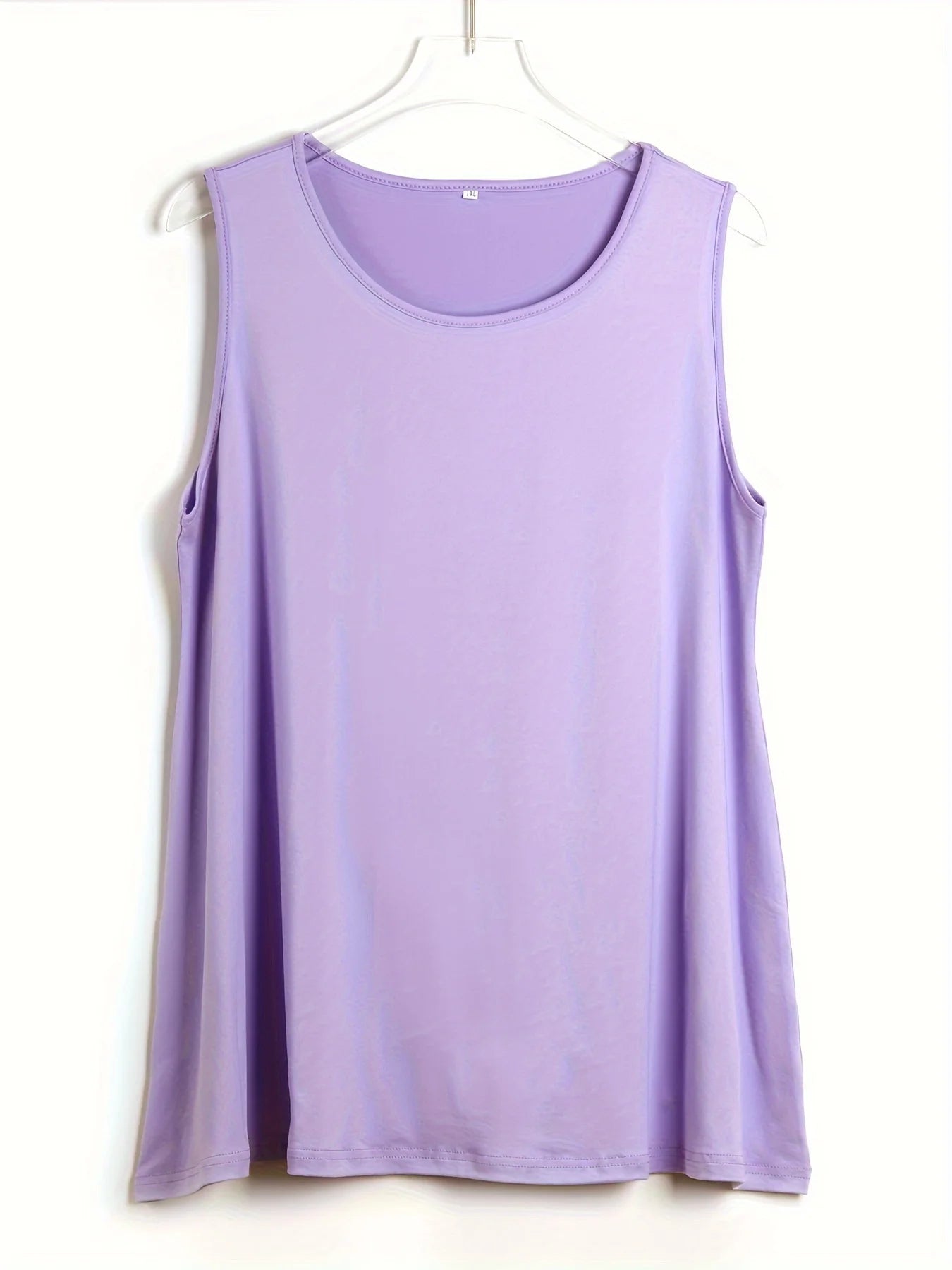 Plus Size Women Summer Fashion Casual Sleeveless Ladies Tank Top