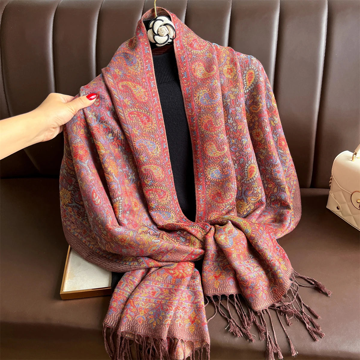 Luxury Winter Scarf/ Pashmina  Shawls Wraps Very Soft.