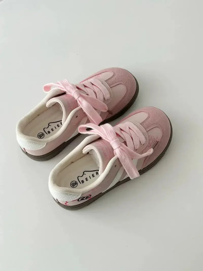 2025 New  Girls/ladies  Chunky Loafers Cute Trendy Training Shoes for School & Casual Wear.
