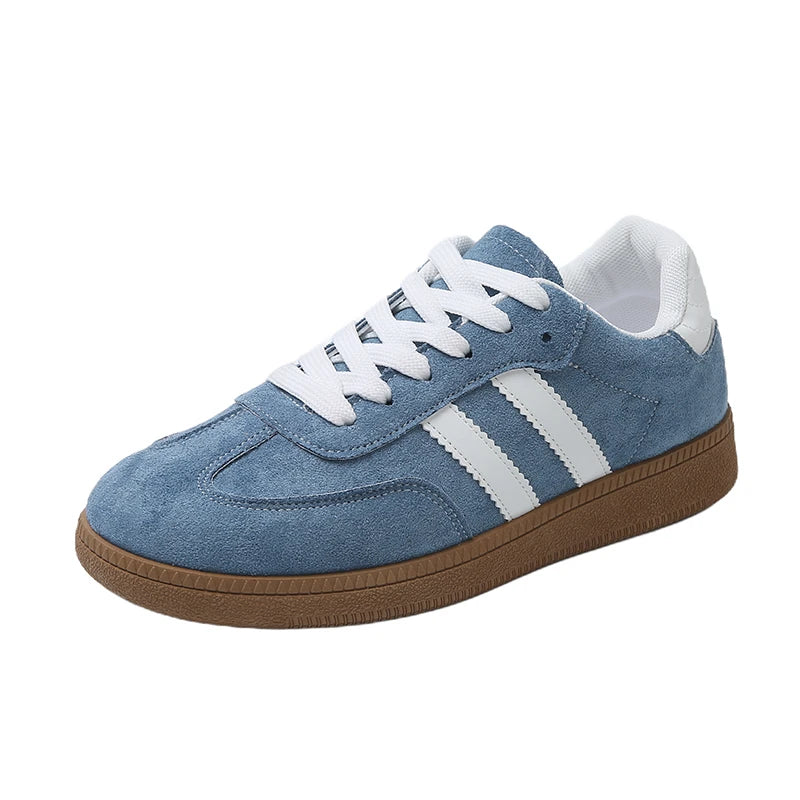 Women Sneakers Fashion Colours Lace-up Vulcanized Shoe Spring Autumn Outdoor Footwear.
