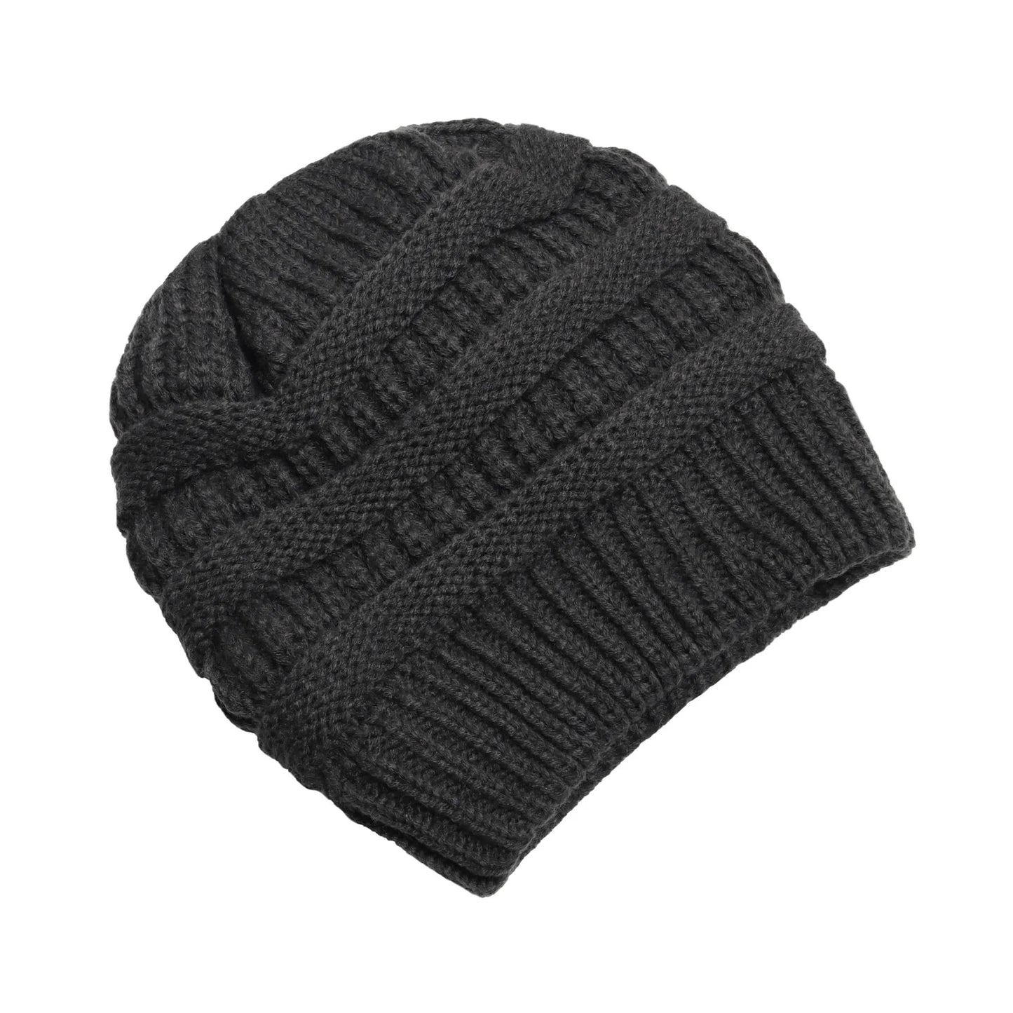 25 Color Solid Beanies Women Knitted Beanie Hat Fashion Autumn Winter Warm Hats Skullies Wool Cap for Women Wholesale