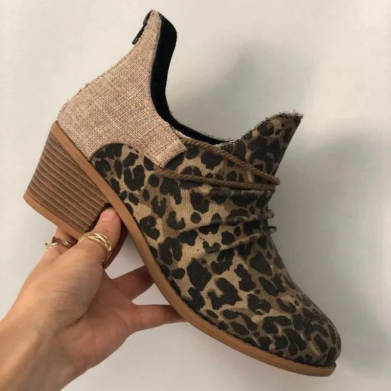 Women's Shoe/Boot Fashion Western Ankle Booties Size 35-43