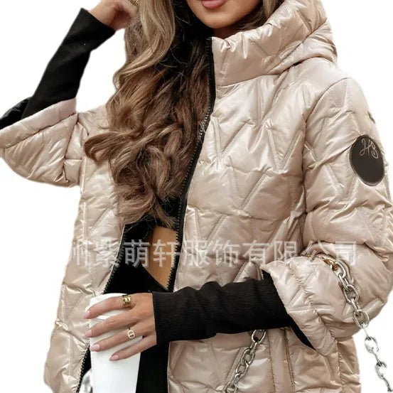 2025 Autumn Winter New Fashion Loose Long Sleeve Cotton Jacket for Women.  S-3X