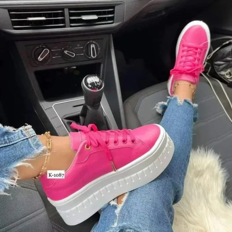 Women's Soft Bottom Solid Colour Casual Shoes