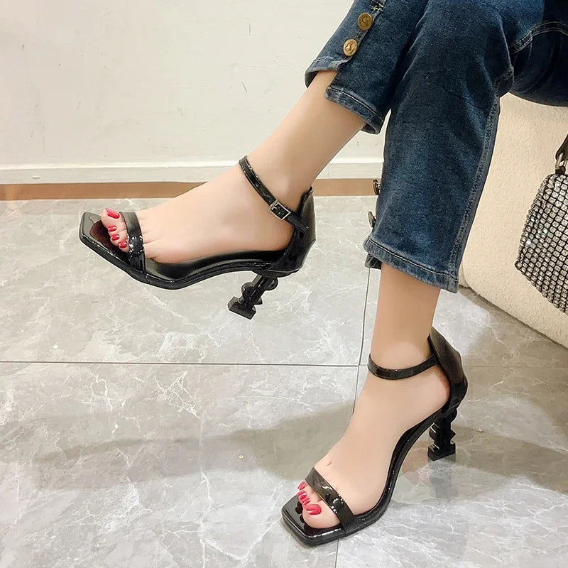 2025 New Fashion Women's Sandals with High Heel