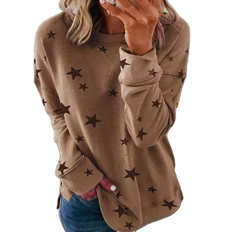 New Star Printing Fashion long-sleeved T-shirt.  S-5X