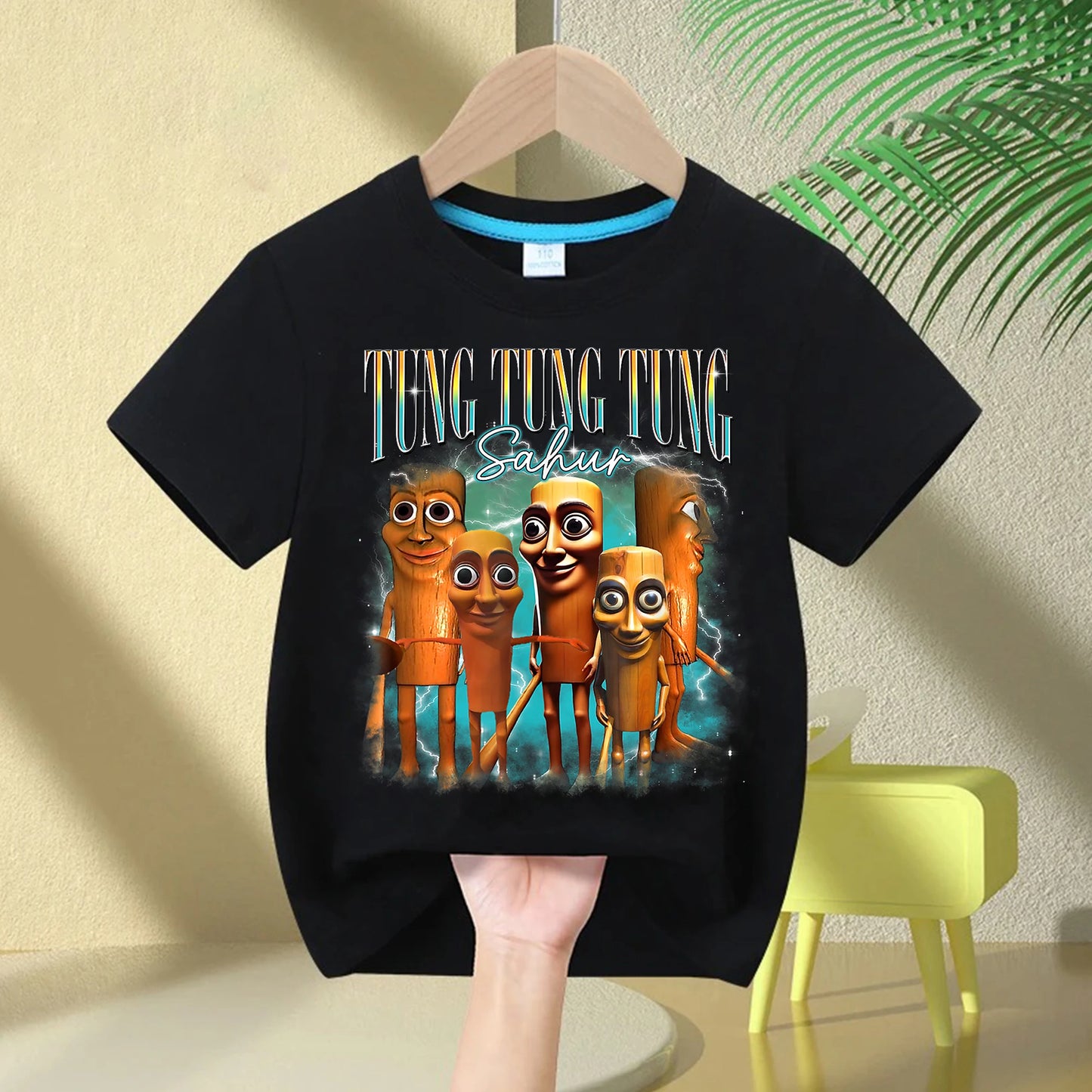 Italian-Brainrot Children's T-shirt Boys /Girls Short Sleeve Breathable 2025 Funny Italian Tee.
