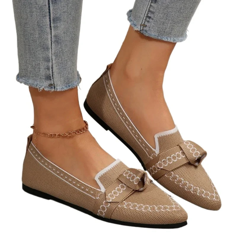 Casual Flats Hot Sale Sexy Pointed Light Weight Flat Low Shoe