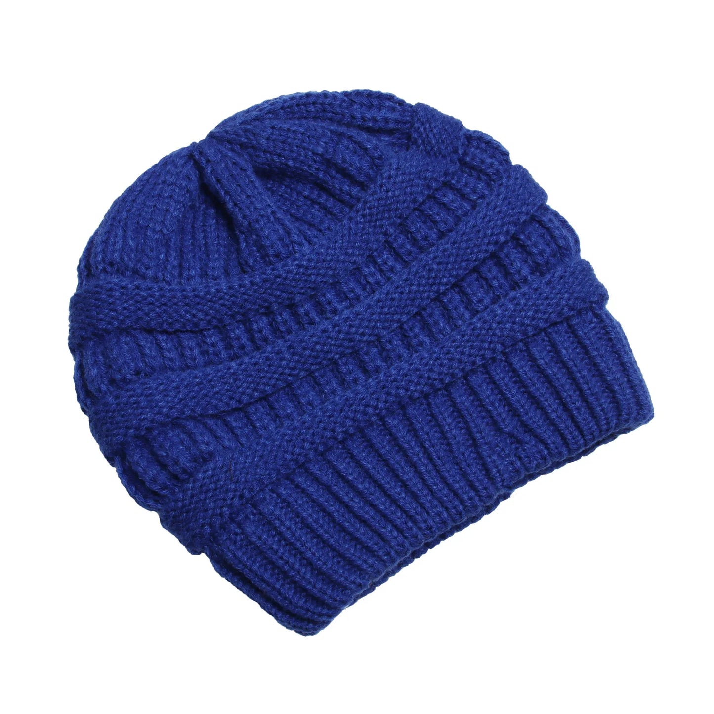 25 Color Solid Beanies Women Knitted Beanie Hat Fashion Autumn Winter Warm Hats Skullies Wool Cap for Women Wholesale