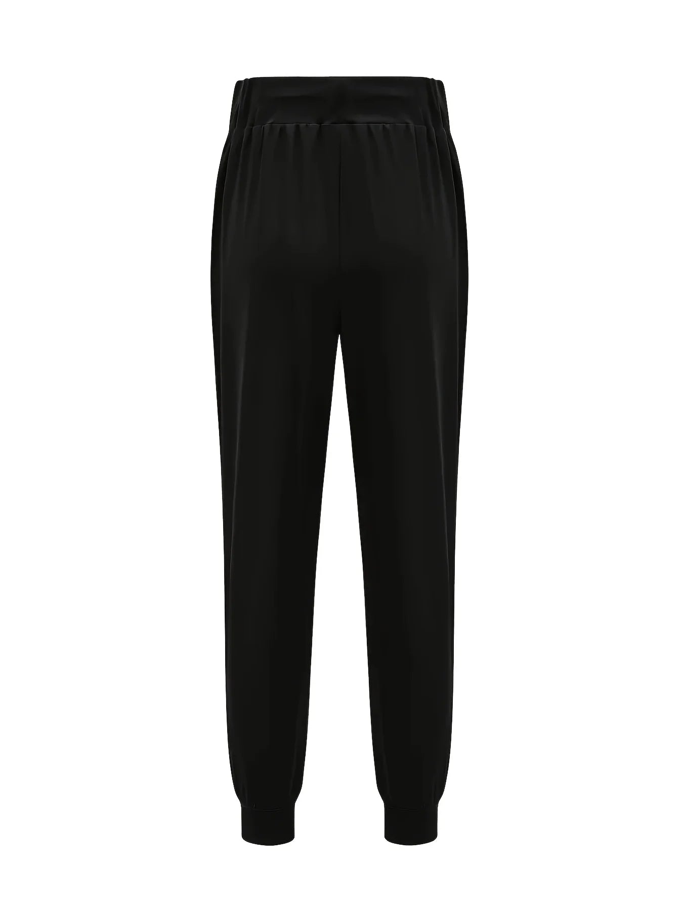 European plus size new casual solid colour pocket Harem Pants
