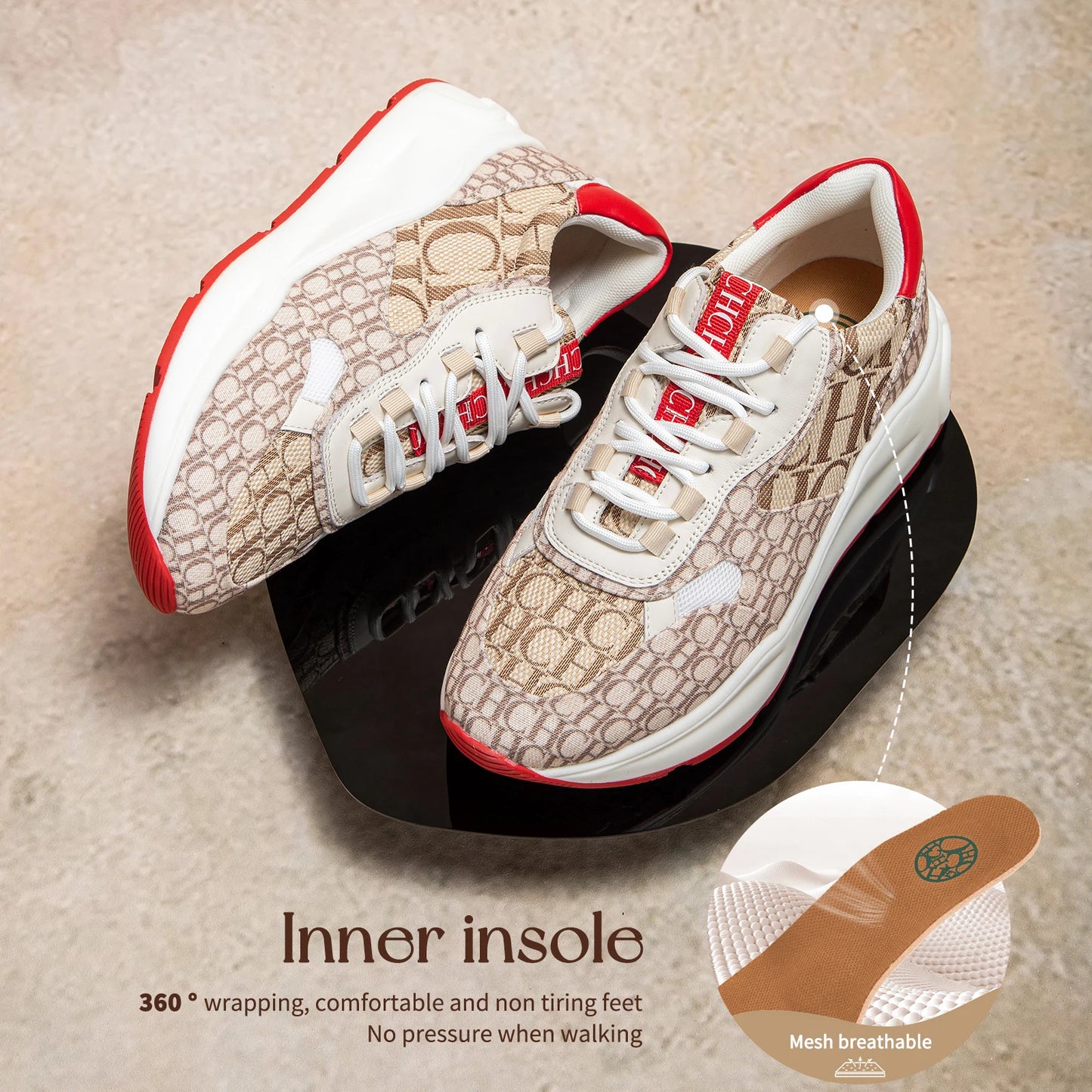 Women's Lightweight Flat Shoes - Comfortable Casual Everyday Footwear