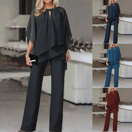 Plus Size Fashionable Solid Color Women's Clothing Casual Loose-fit European Style .  S-3X