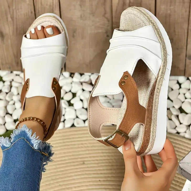 Women Wedge New Summer Lightweight Platform Casual Luxury Sandals