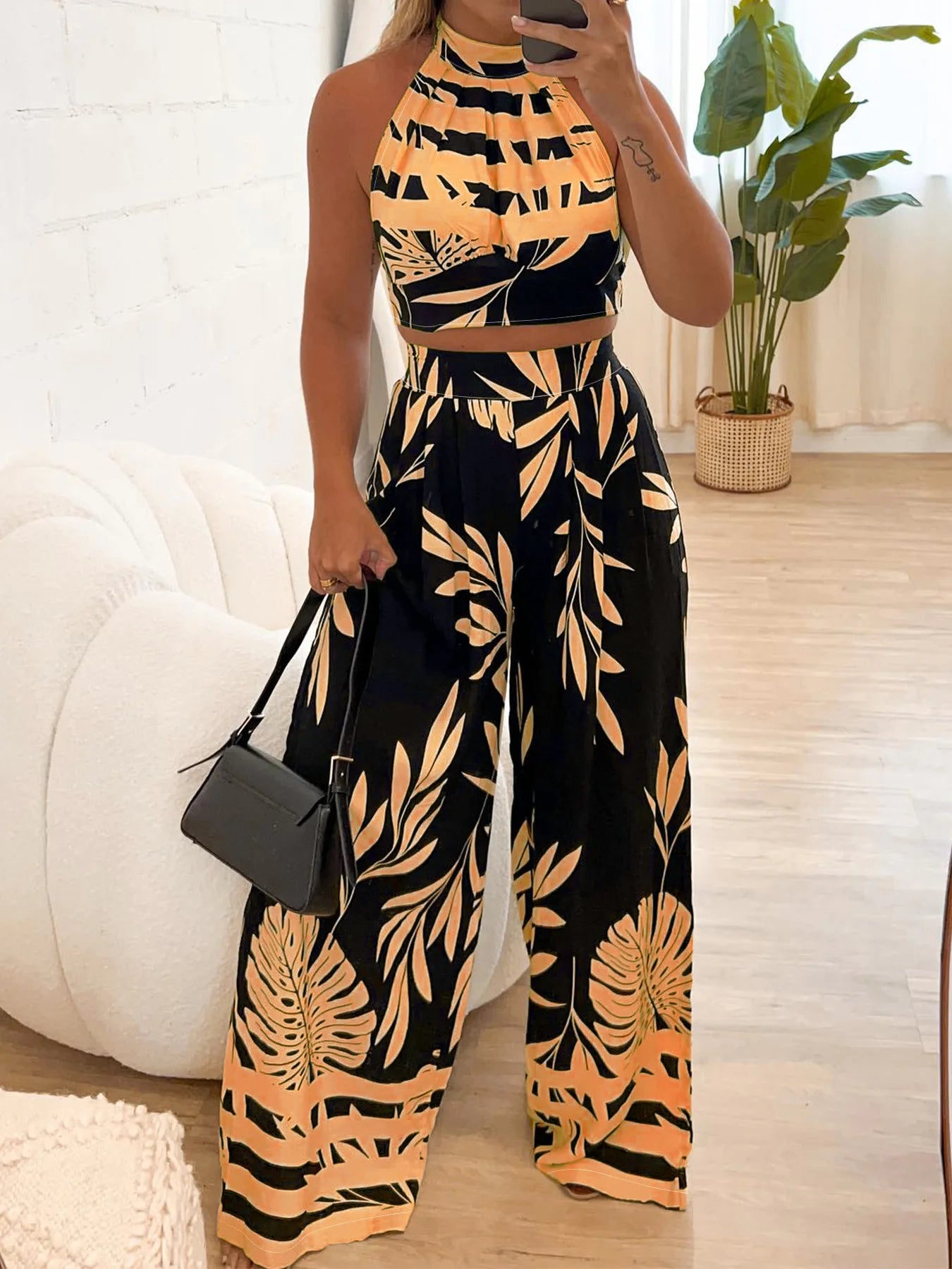 Women Sleeveless Women's Set Light Elegant Summer Set.  S-2X