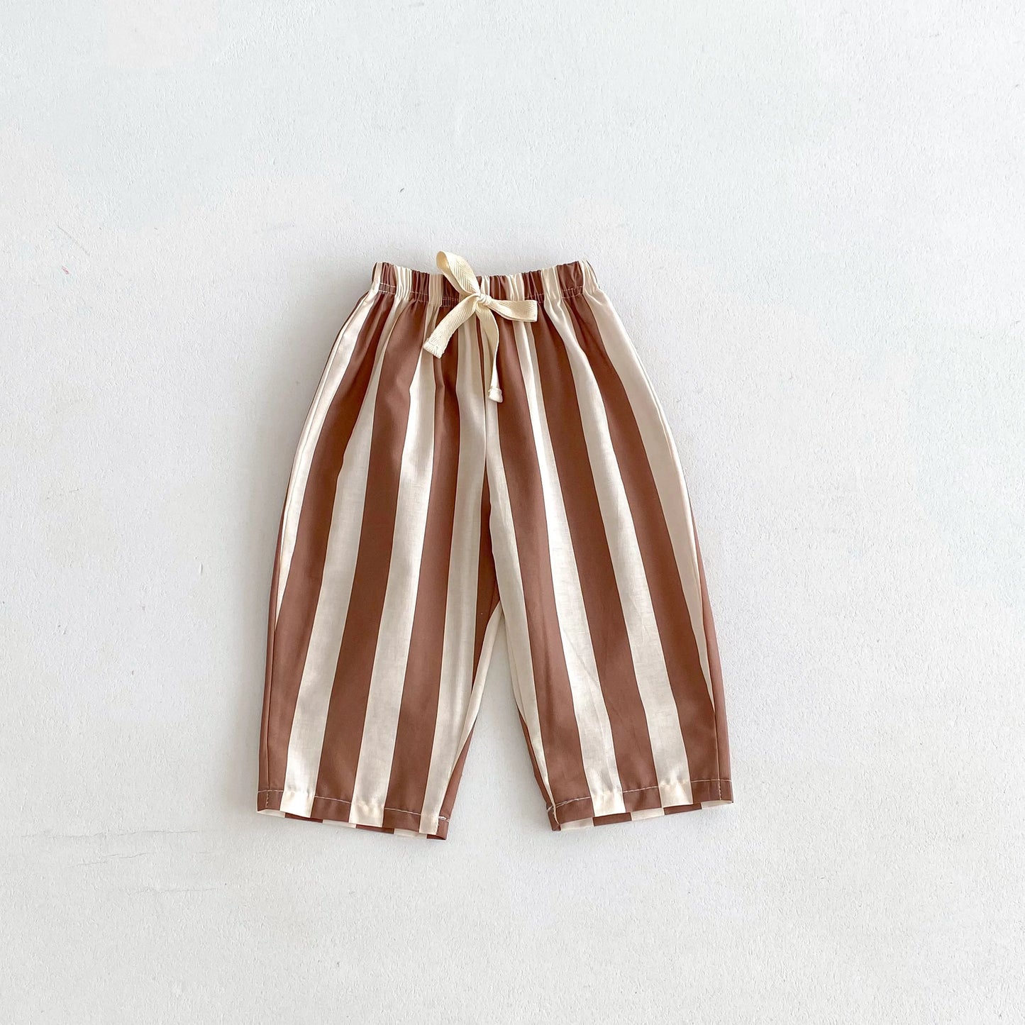 Fashion Striped Trousers For Children's Clothes Summer Thin Loose Casual Kids Harem Pants Toddler Costume Boys Girls Long Pant